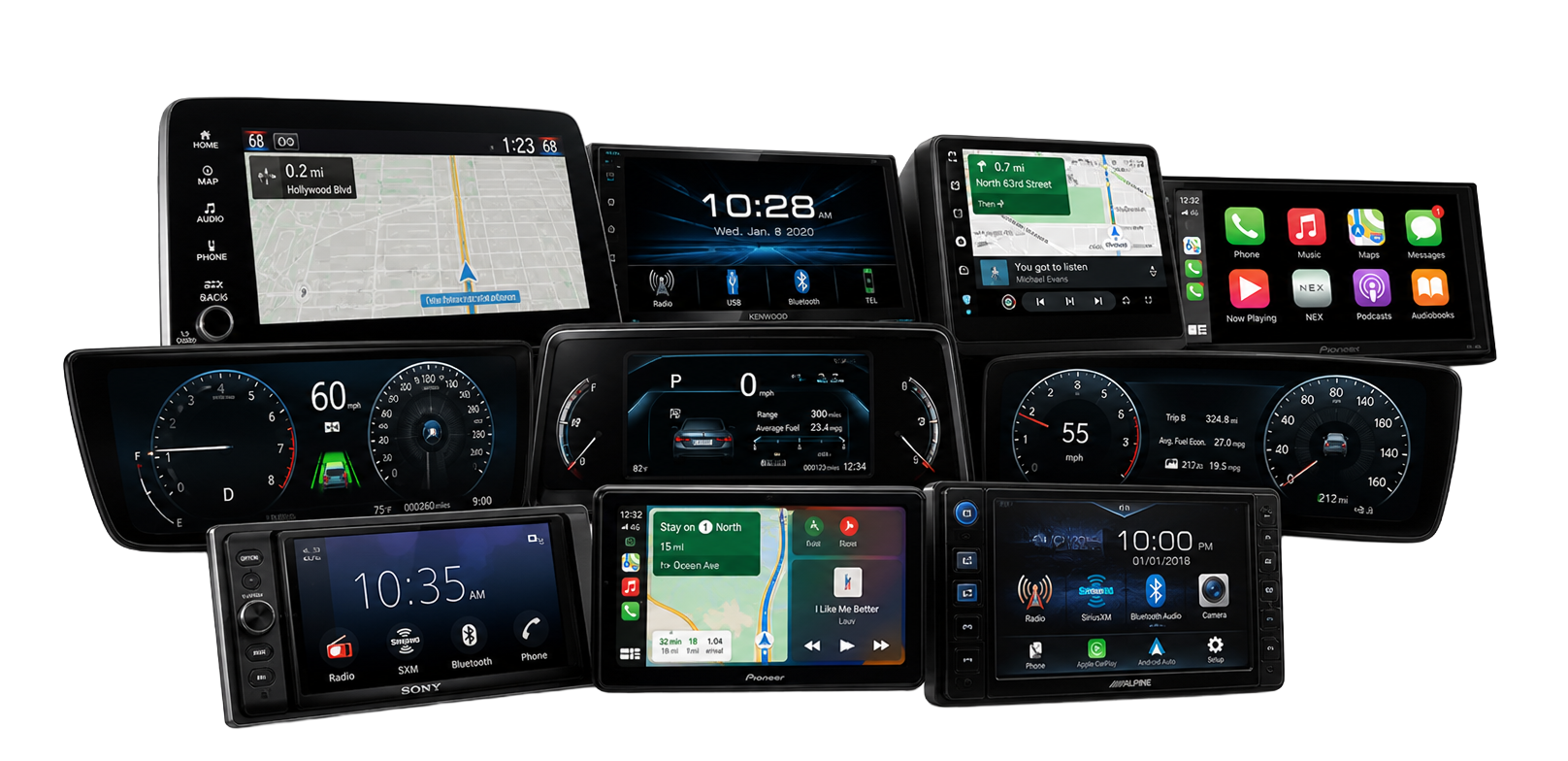 Aftermarket Android Auto head unit